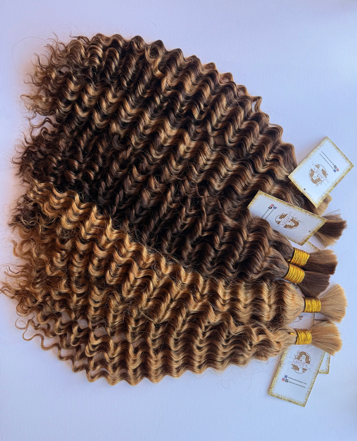 LADYB's Virgin Deep wave (Human Hair Bulk)