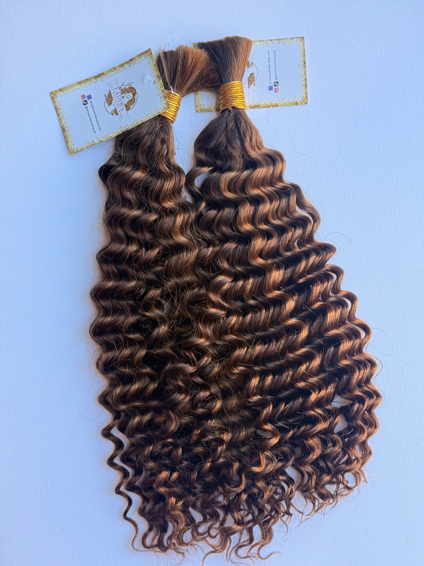 LADYB's Virgin Deep wave (Human Hair Bulk)