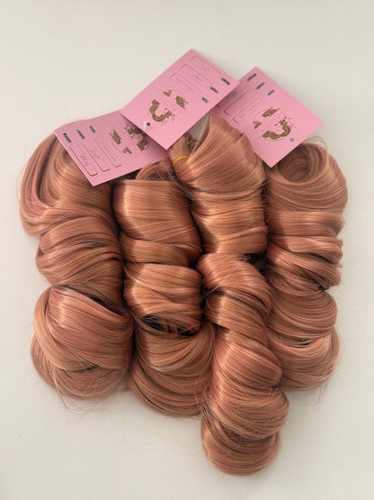 LADYB's Blush Pink French Curls Braiding Hair Extension