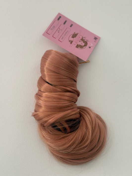 LADYB's Blush Pink French Curls Braiding Hair Extension