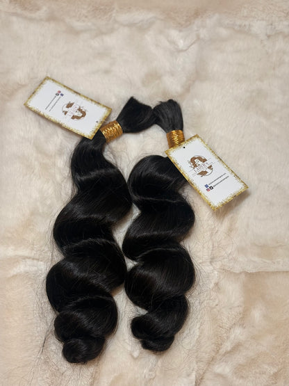 LADYB's Virgin Loose wave (Human Hair Bulk)