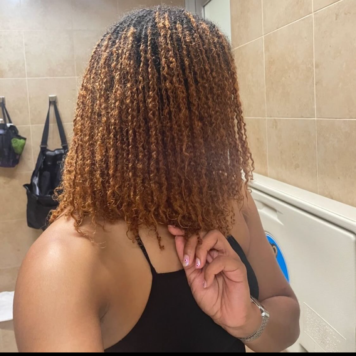 LADYB's Honey Brown (30) Afro Kinky Bulk Human Hair Braiding Extension