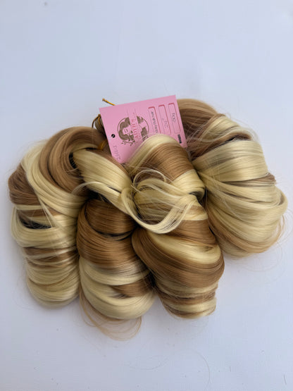 LADYB's Colour mix P27/613 French Curls Braiding Hair Extension