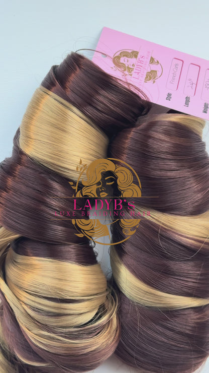 LADYB's Colour mix P27/33 French Curls Braiding Hair Extension