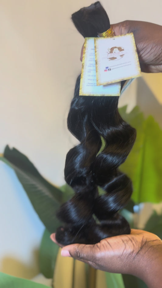 LADYB's Virgin Loose wave (Human Hair Bulk)