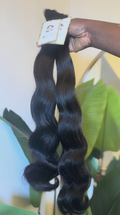 LADYB's 12A Virgin Body wave (Human Hair Bulk)