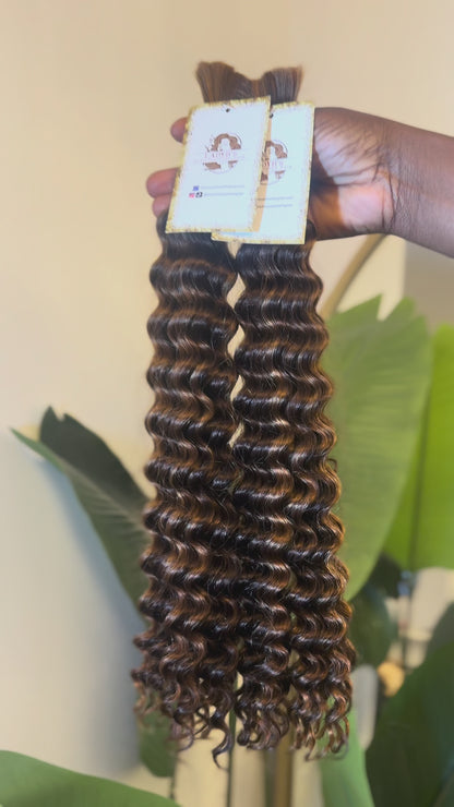 LADYB's Virgin Deep wave (Human Hair Bulk)