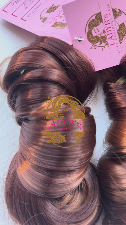 LADYB's Colour mix P30/33 French Curls Braiding Hair Extension